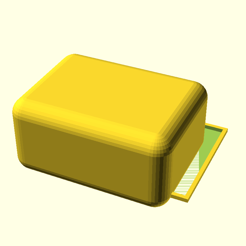 box rectangular