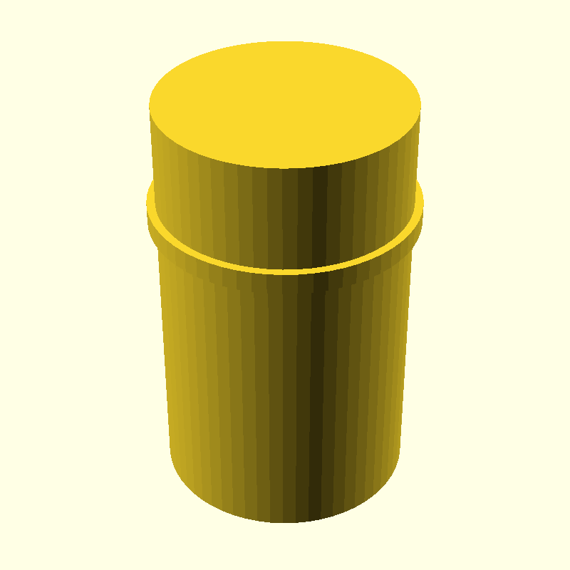 cap cylinder