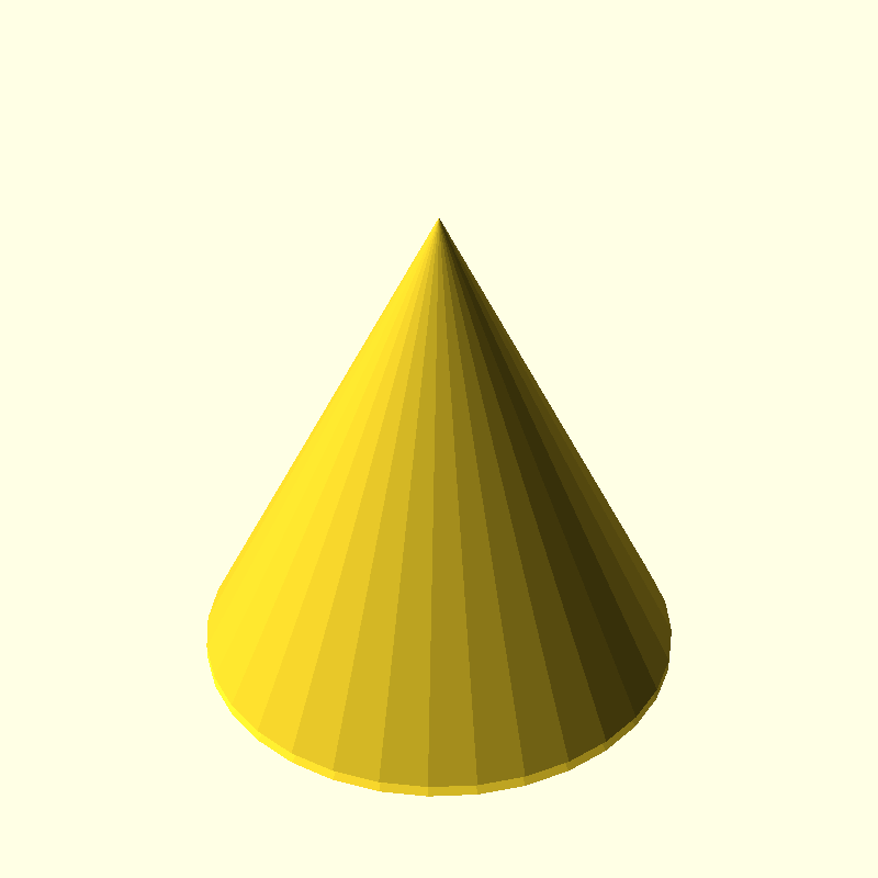 cone hollow
