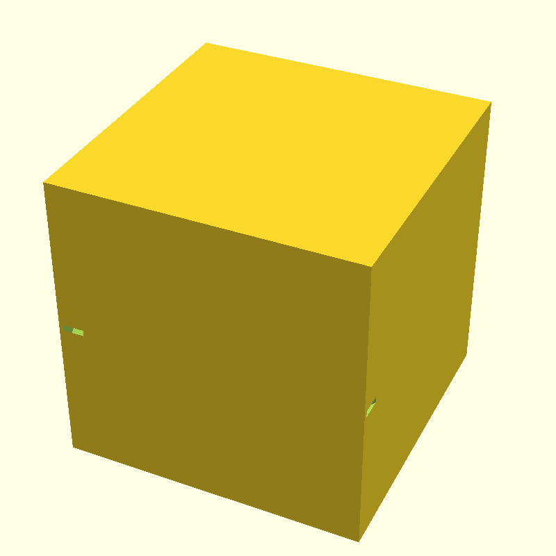 cube chamfered