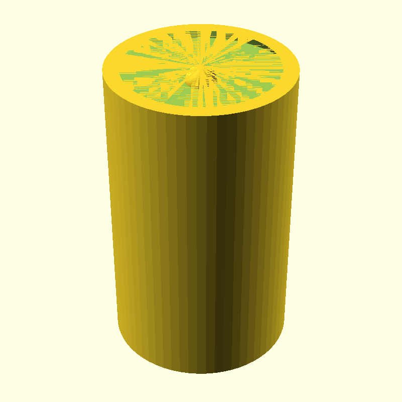 cylinder tall