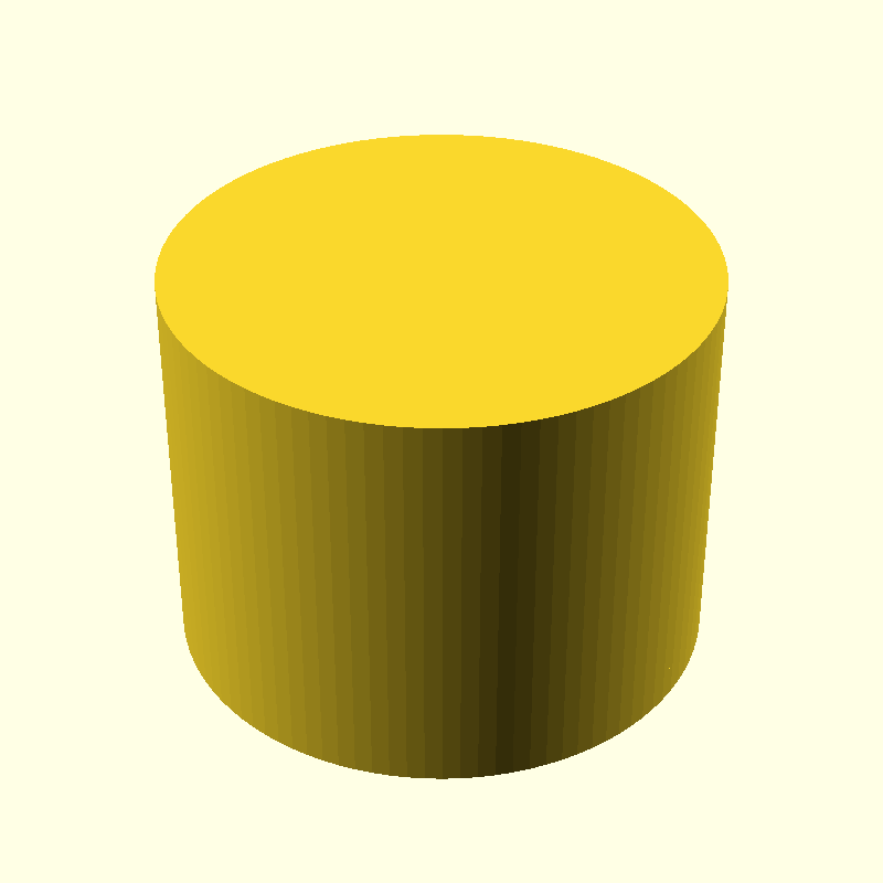 cylinder thick walls