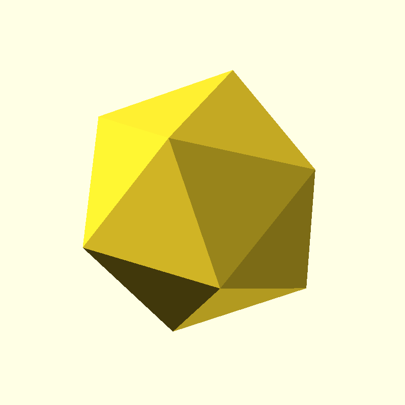 polyhedron icosahedron