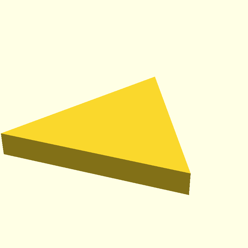 offset triangle outward