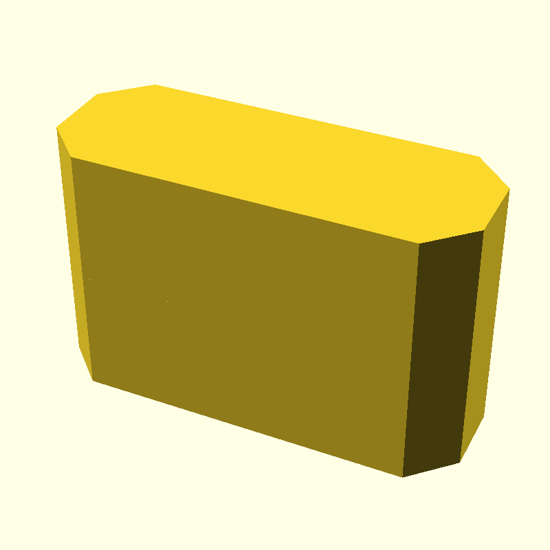 rounded cube wide
