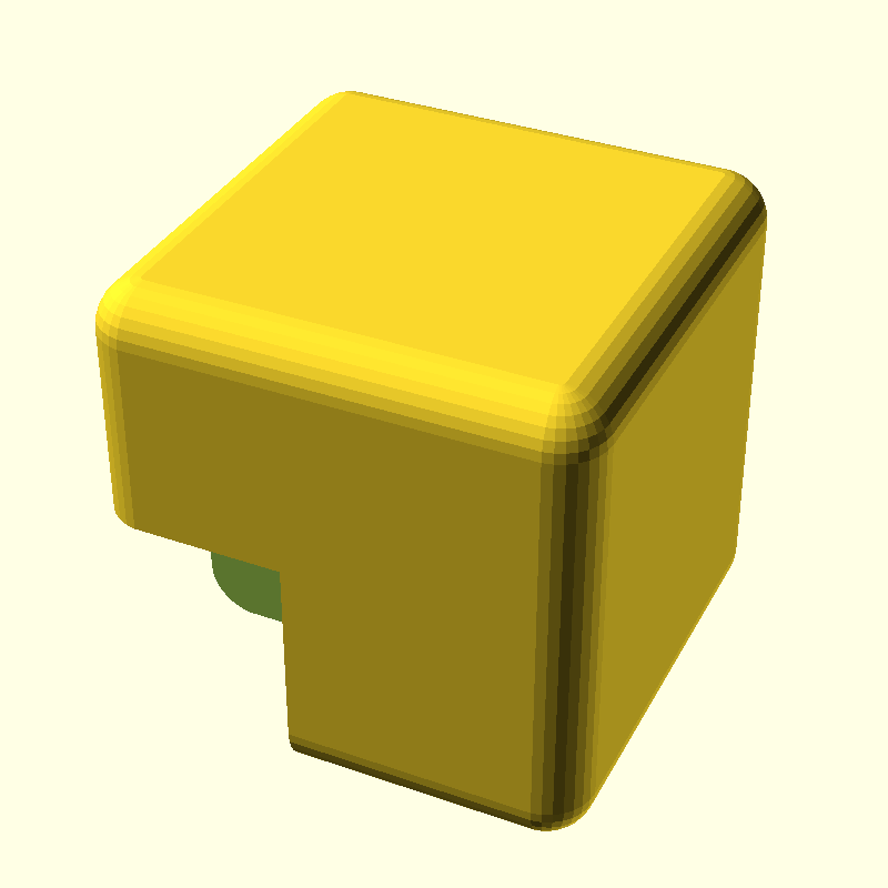 cube with rounded corners large
