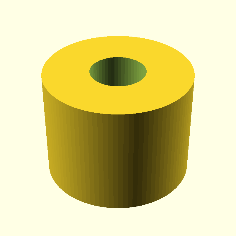 cylinder with base