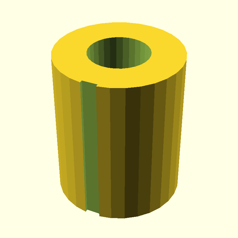 cylinder with keyway