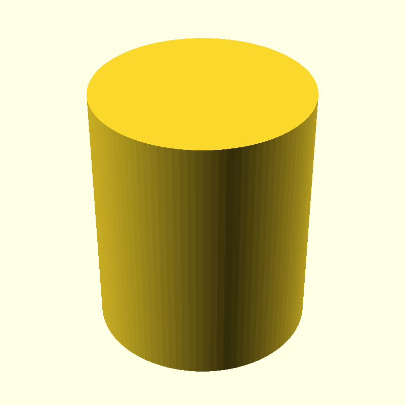 cylinder with o ring groove