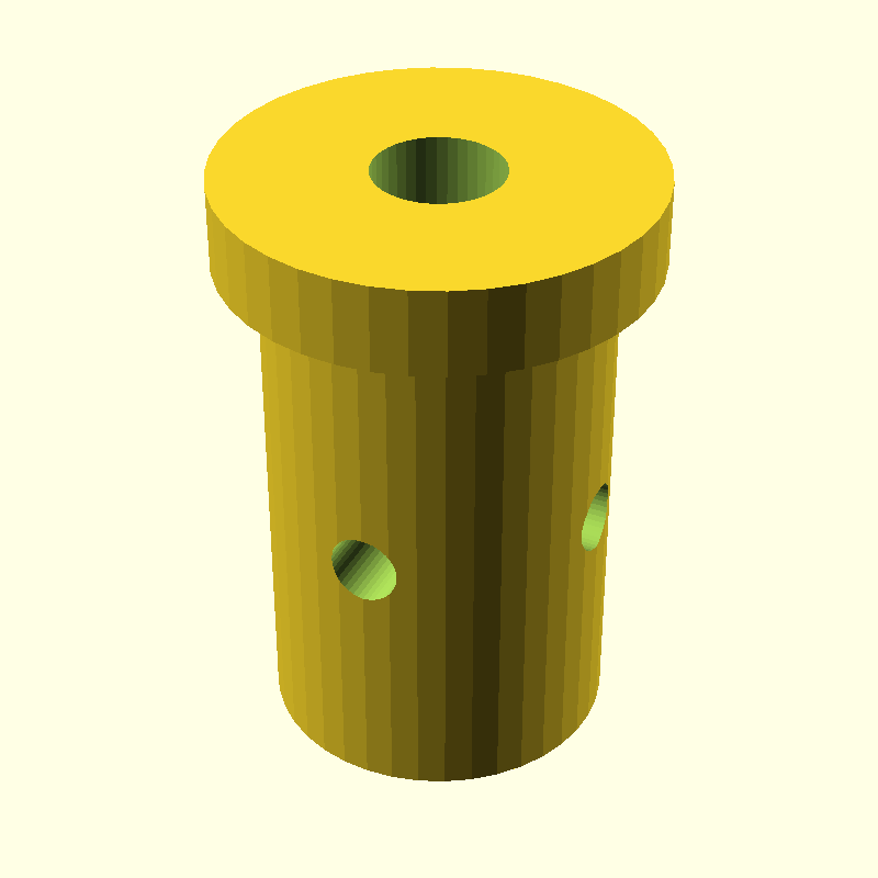 cylinder with top