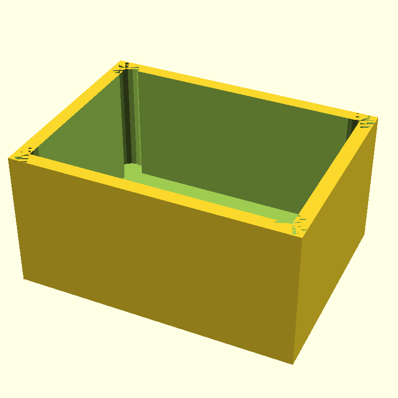difference box bottom hollow
