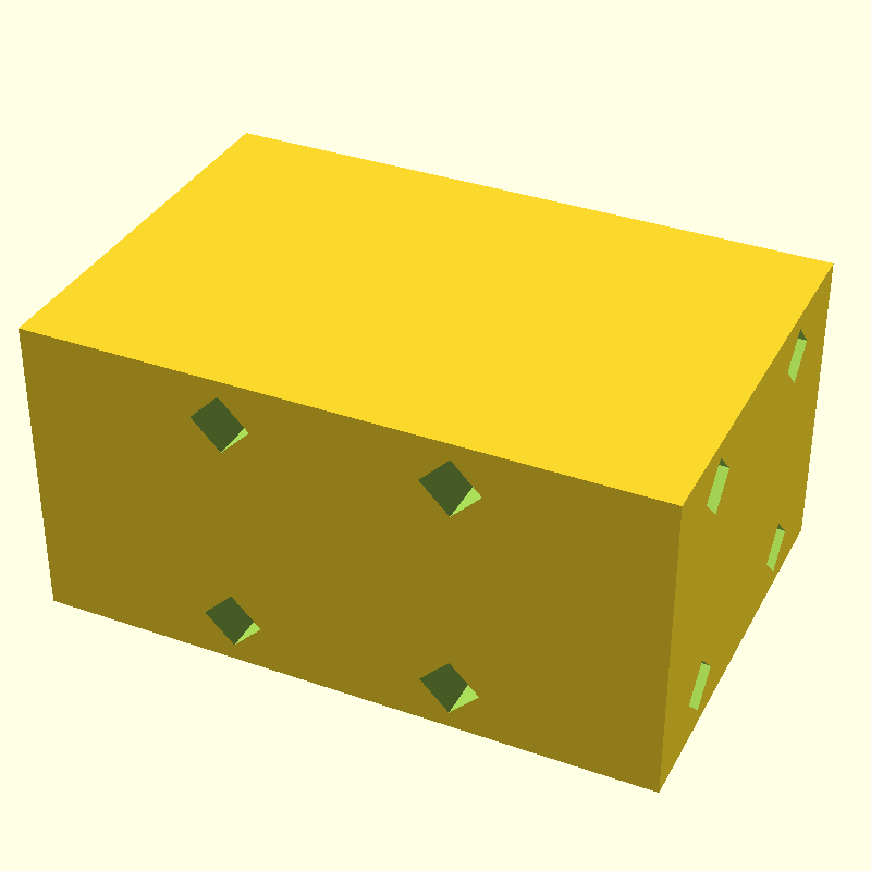 difference box chamfer