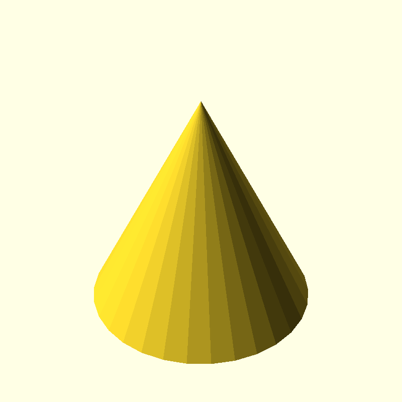 difference cone hollow