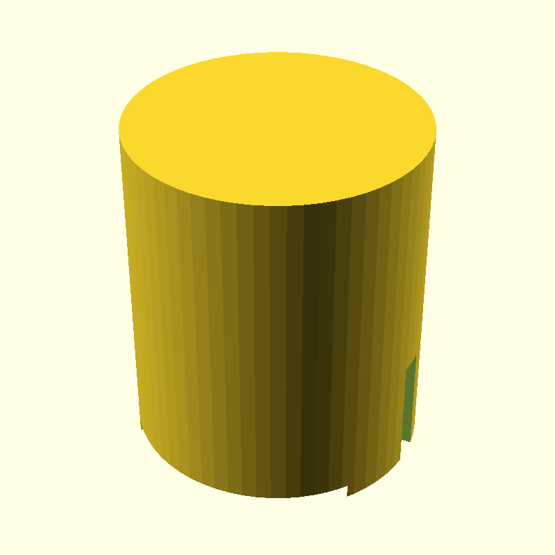 difference cylinder two slots