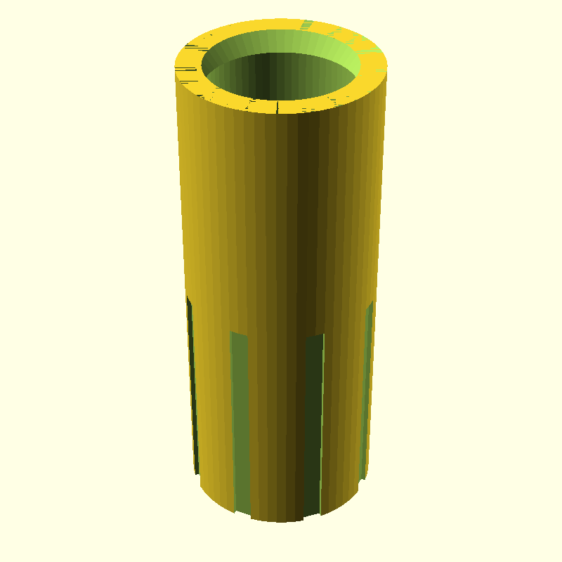 difference pillar fluted