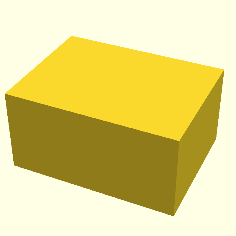 hollow box two cavities