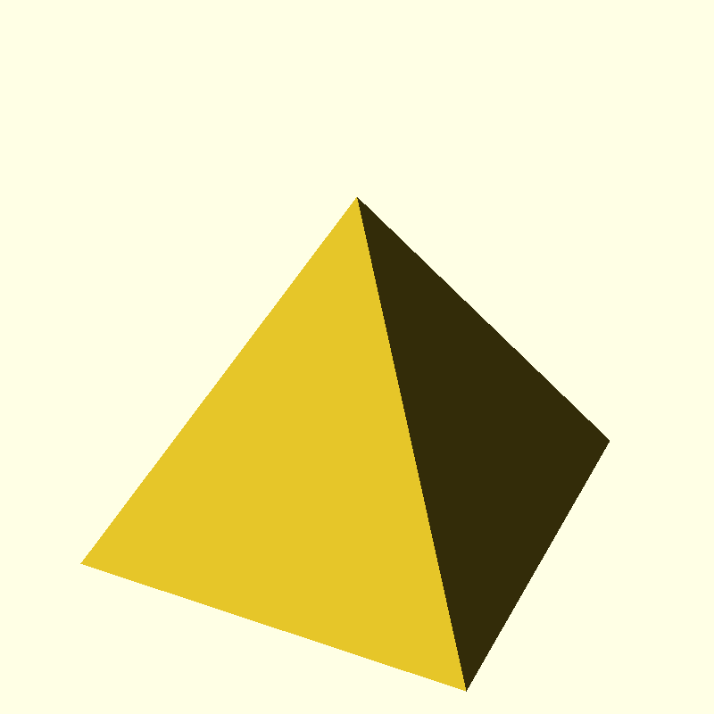 hollow pyramid thick