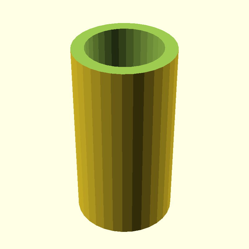 tube with flange one end